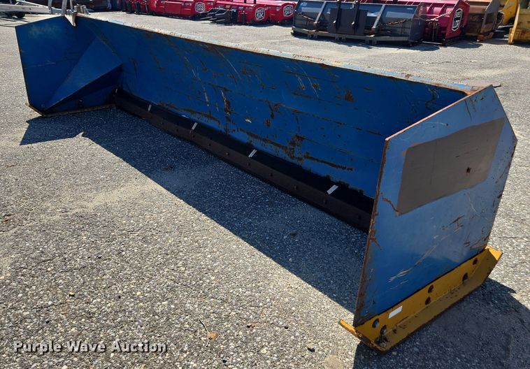 Wheel loader snow pusher - EV4157