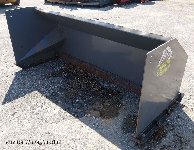 Sub zero skid steer snow pusher - EV4333