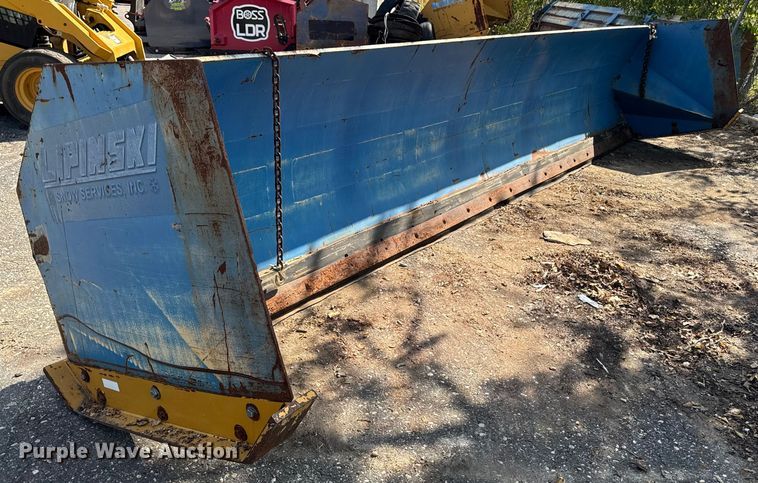 Wheel loader snow pusher - EV4336