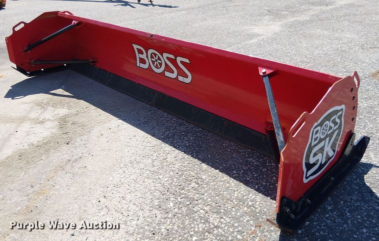 Boss skid steer snow pusher - EV4340