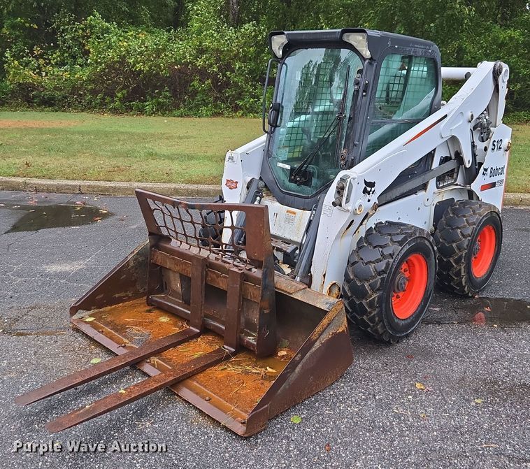 2015 Bobcat S650 skid steer loader - EV4348