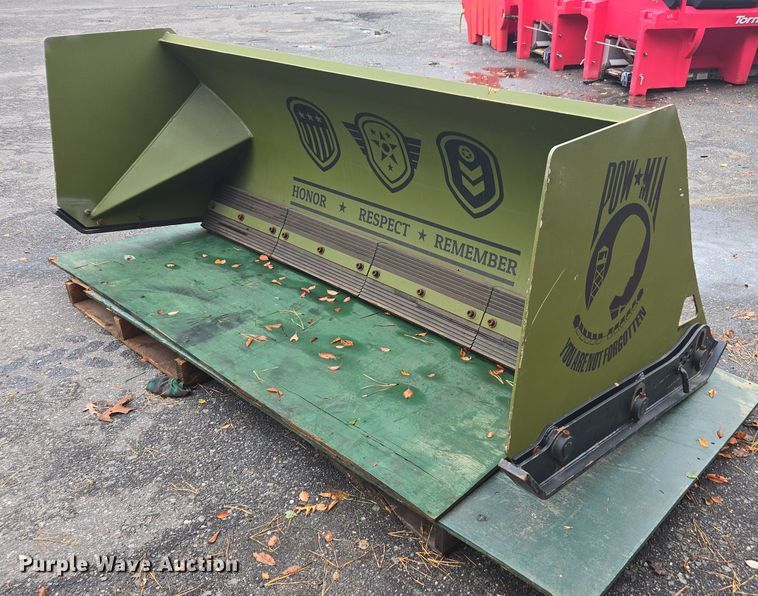 Pro-Tech SC08M skid steer snow pusher - EV4356