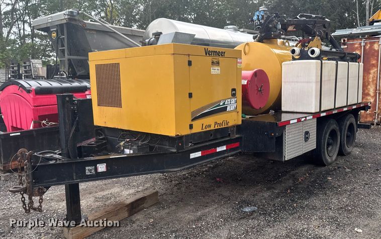 2017 Vermeer MC873SDT Heavy Low Profile vacuum excavator - EV5025