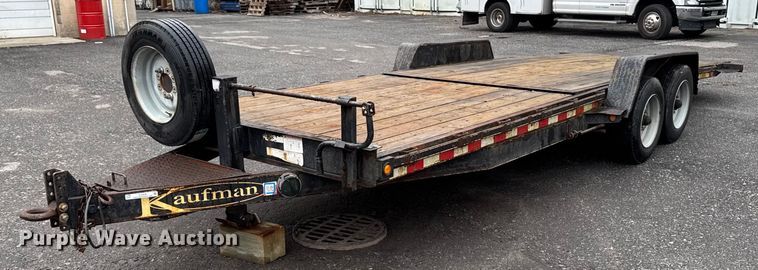 2019 Kaufman tilt deck equipment trailer - EV5030