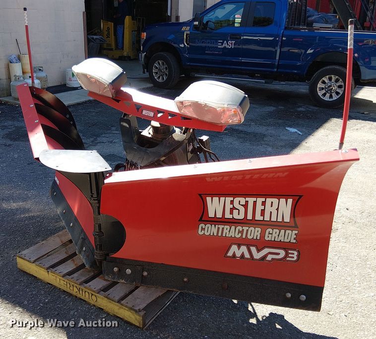 Western MVP3 snow plow - EV5038