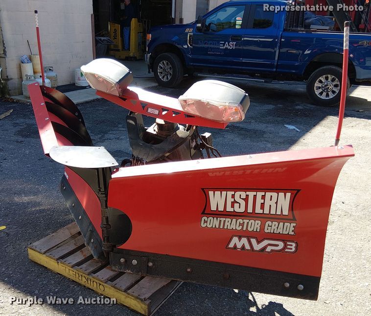 Western MVP3 snow plow - EV5062