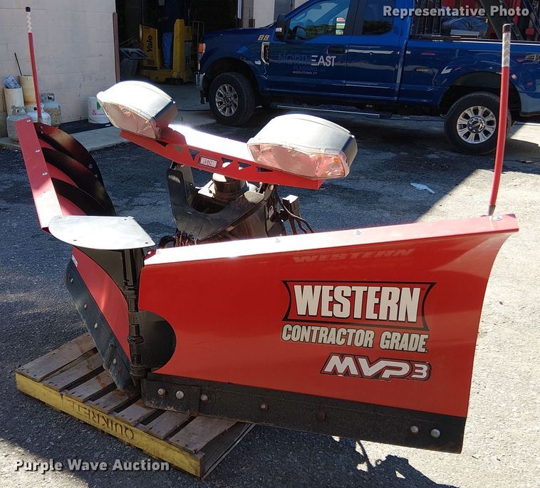 Western MVP3 snow plow - EV5065