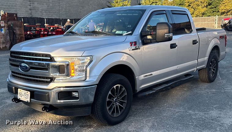 2018 Ford F150 SuperCrew pickup truck - EV5089