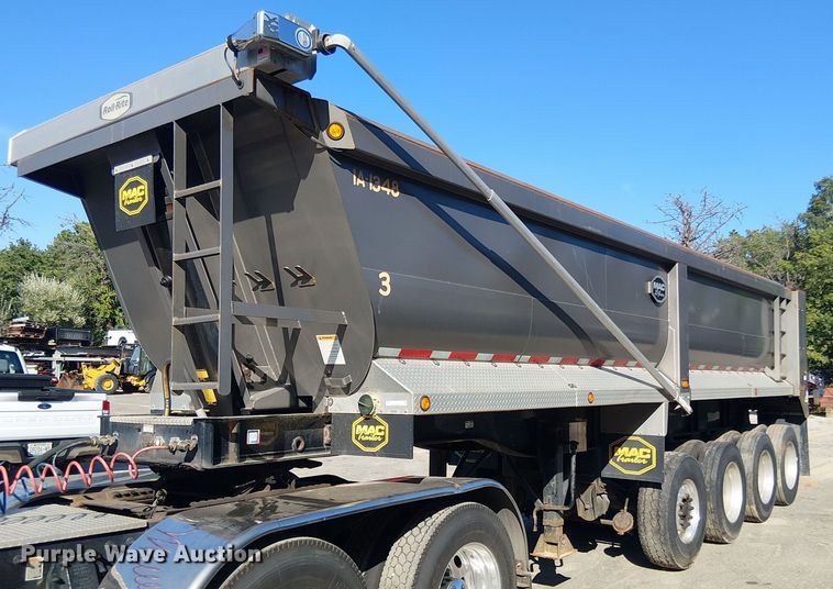 2020 Mac end dump trailer - EV5119