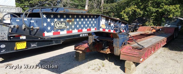 2020 Witzco lowboy equipment trailer - EV5120