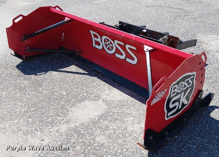Boss skid steer snow pusher - EV5227