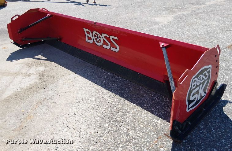 Boss skid steer snow pusher - EV5228