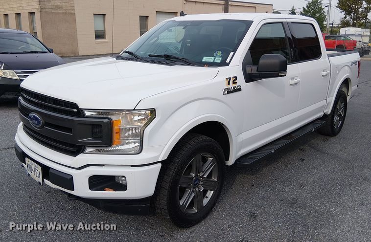 2020 Ford F150 SuperCrew pickup truck - EV5244