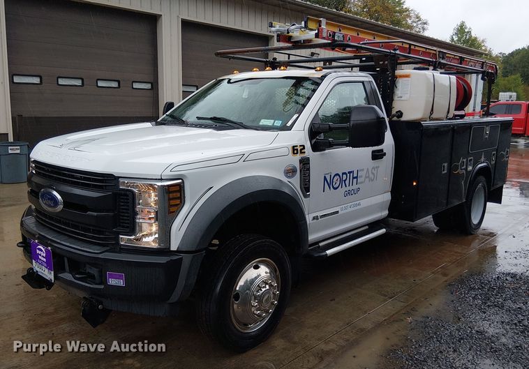 2019 Ford F550 Super Duty utility / service truck - EV5270