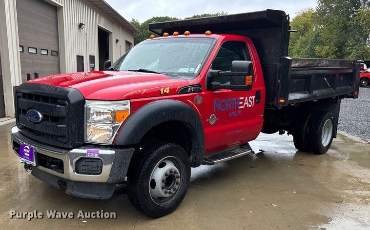 2013 Ford F550 dump truck - EV5274