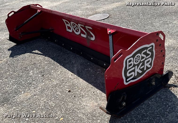 Boss skid steer snow pusher - EV5284