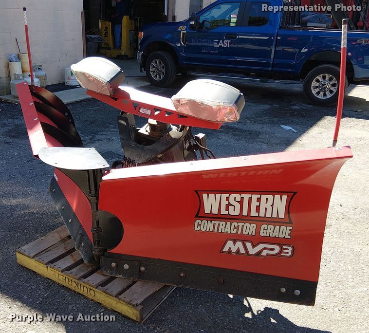 Western MVP3 snow plow - EV5294