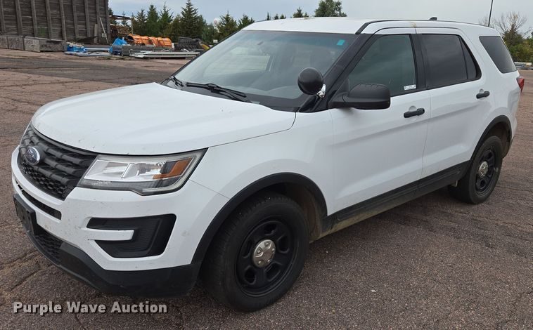 2018 Ford Explorer Police Interceptor SUV - DY1214
