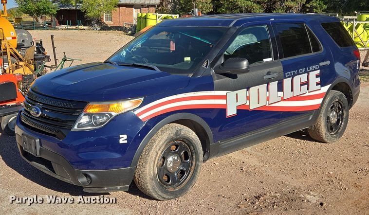 2014 Ford Explorer Police Interceptor SUV - DY1251