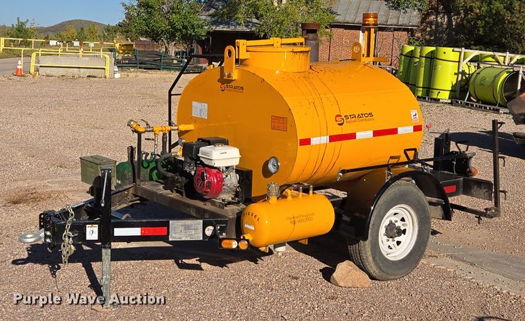 2016 Stratos Asphalt Distributors DMT-400 asphalt distributor trailer - DY1254