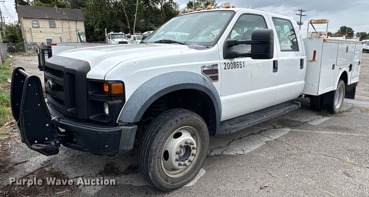 2008 Ford F450 Super Duty utility / service truck - EG8624