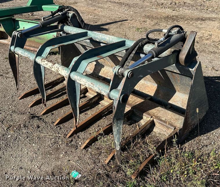 Skid steer grapple bucket - EL0010