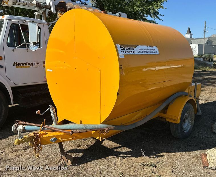 Sreco-Flexible HMRSR516TR sewer cleaning trailer - EL0014