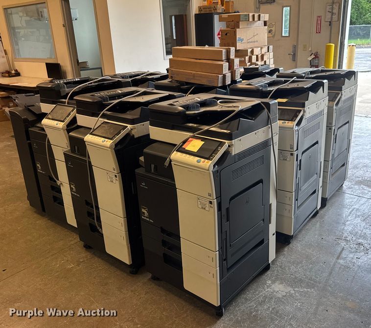 (9) Konica Minolta Bizhub copiers - EM8228