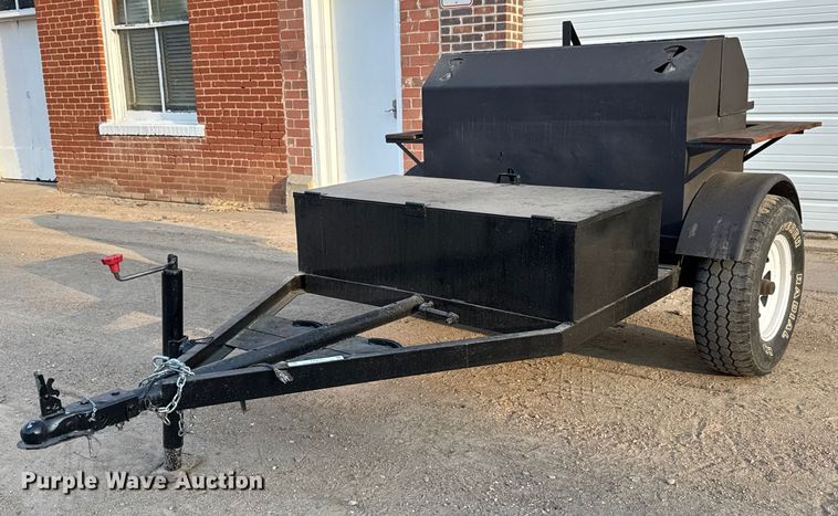 Shop built BBQ trailer - EM8303