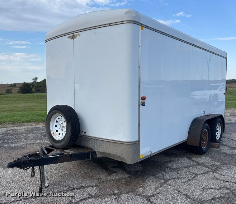2013 H & H FD-306 REV A enclosed cargo trailer - EM8313