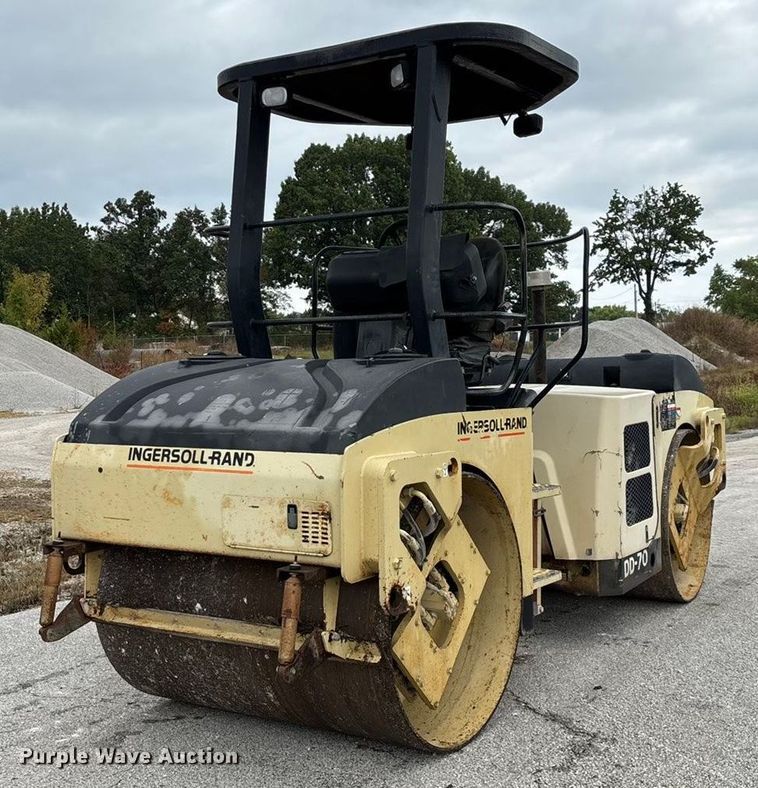 1999 Ingersoll Rand DD-70 double drum vibratory roller - EN5620
