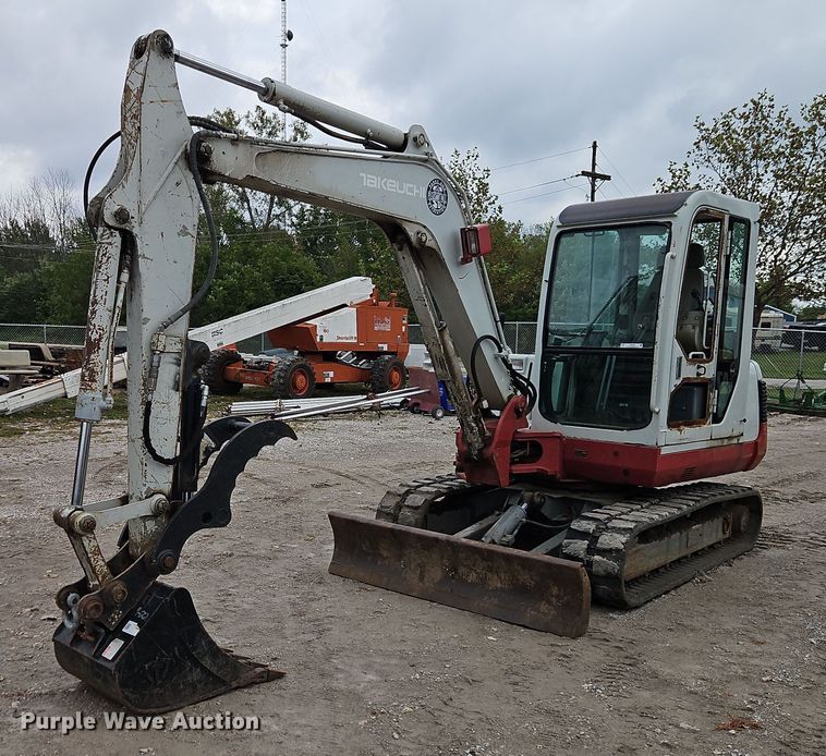 2004 Takeuchi TB145 mini excavator - EO4684
