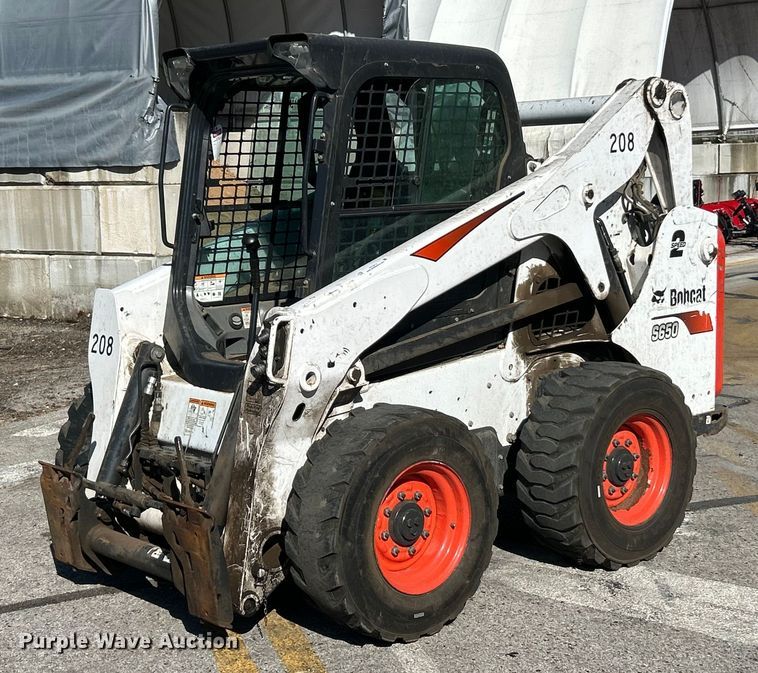 2019 Bobcat S650 skid steer loader - ET3213
