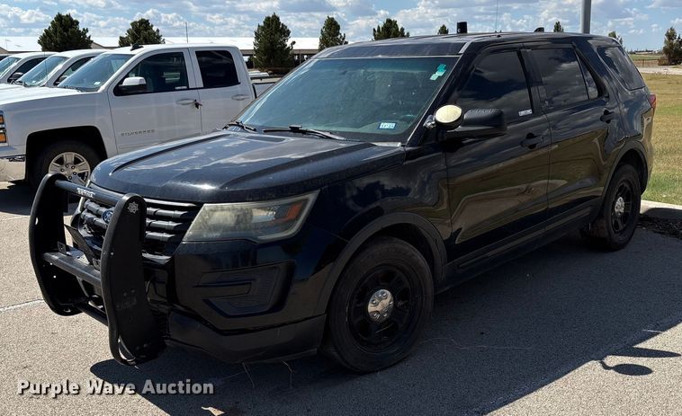 2017 Ford Explorer Police Interceptor SUV - EU4687