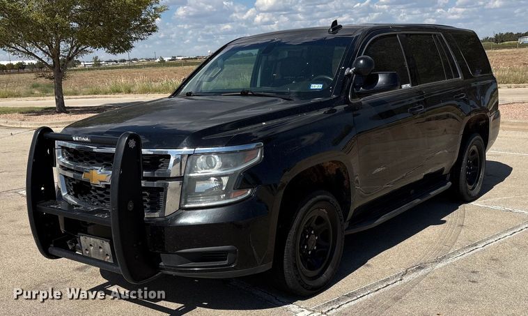 2019 Chevrolet Tahoe Police SUV - EU4690