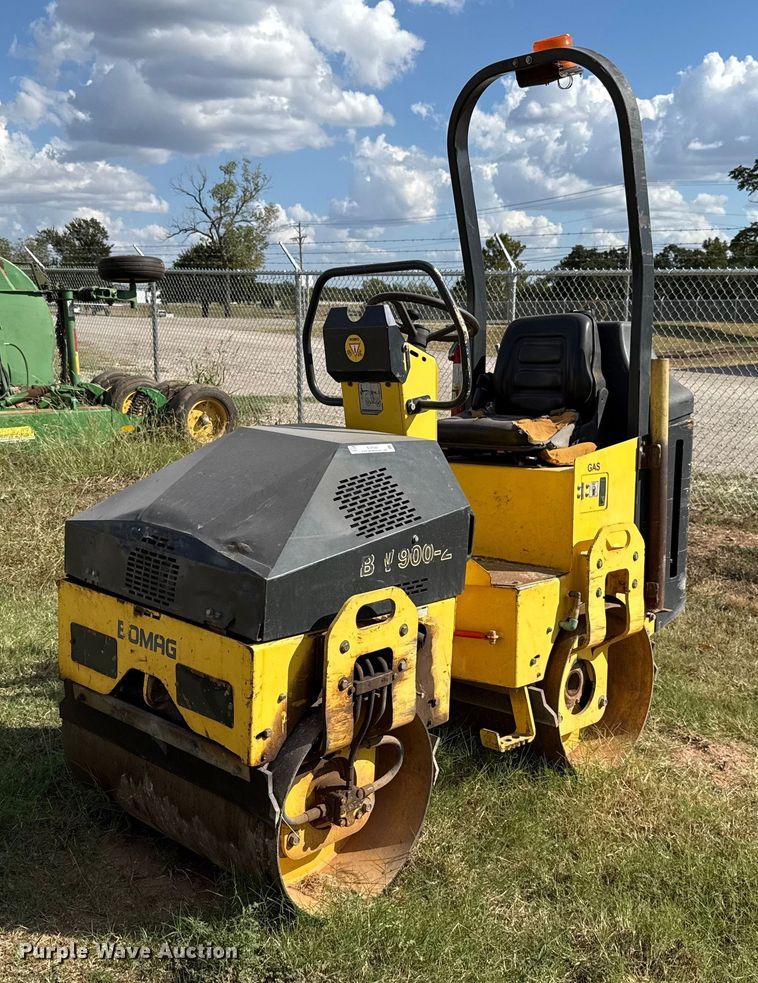 2005 Bomag BW900-2 double drum roller - EU5023