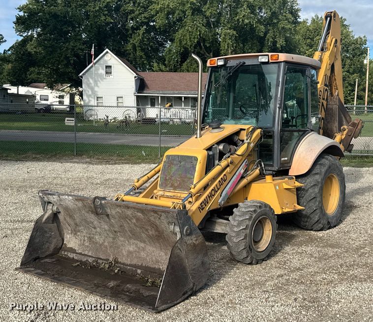 1998 New Holland 575E  backhoe - EV1878