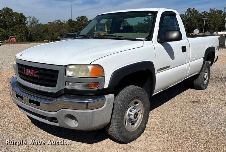 2007 GMC Sierra 2500HD pickup truck - EV3038