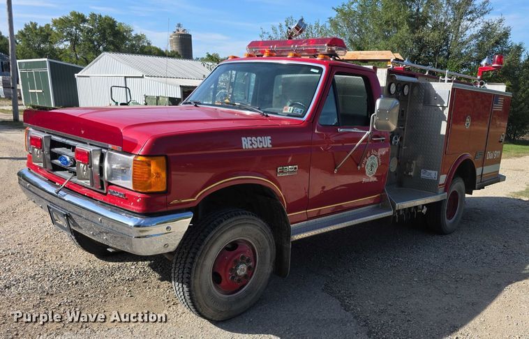 1991 Ford F350 Custom rescue vehicle - FI0531