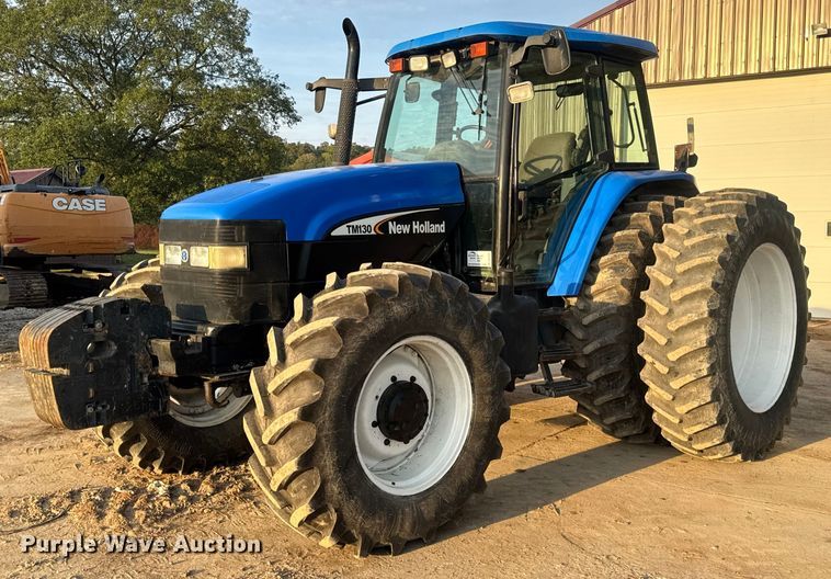 2003 New Holland TM130 MFWD tractor - DO2307