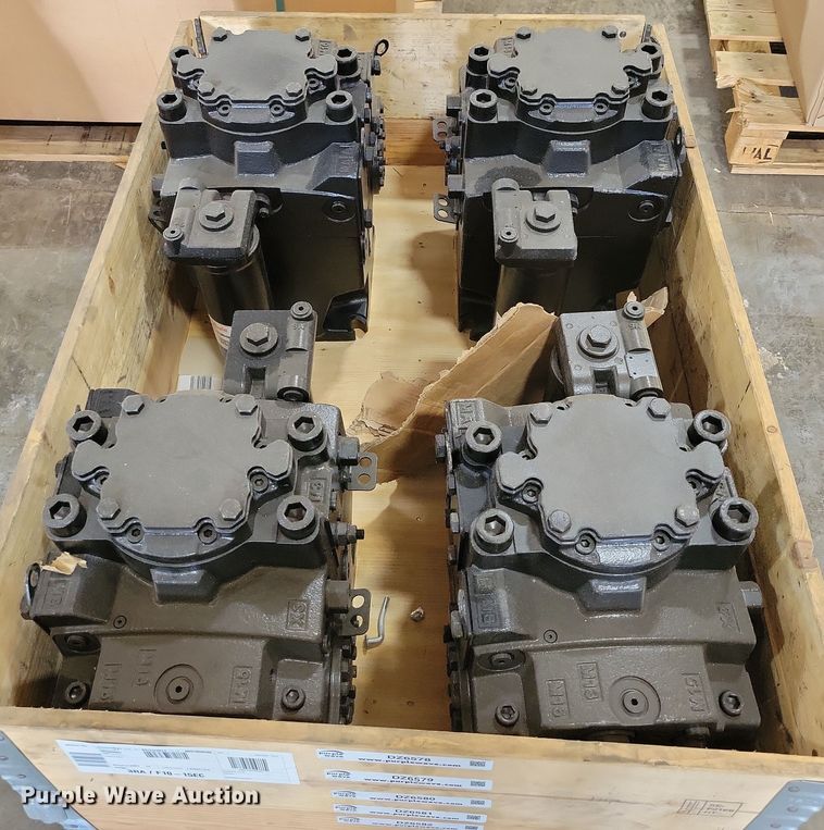 (10) hydraulic drive pumps  - DZ6580