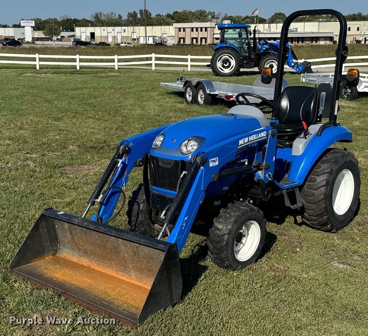2016 New Holland Boomer 24 MFWD tractor - EV1956