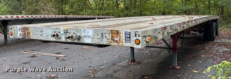 2008 Wilson flatbed trailer - DU1341