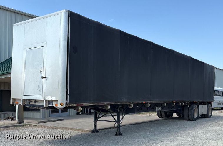 2000 Transcraft Eagle W2 48X96 side curtain trailer - EA7529
