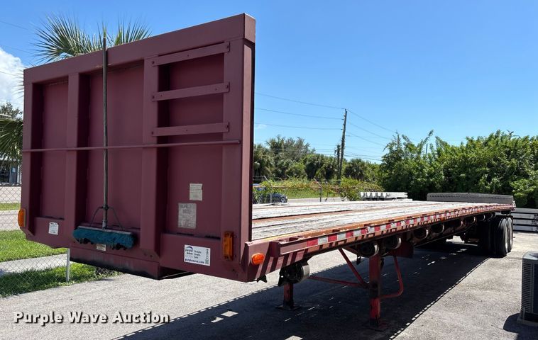 2004 Transcraft TL-80K F2 flatbed trailer - EC3848