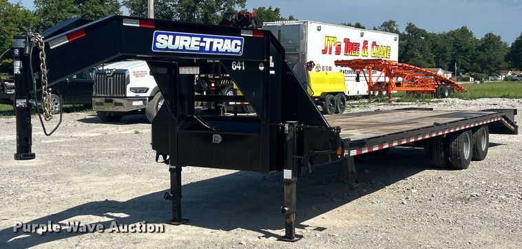 2023 Sure-Trac ST102255LPDO2A-GN-259 equipment trailer - EK8395