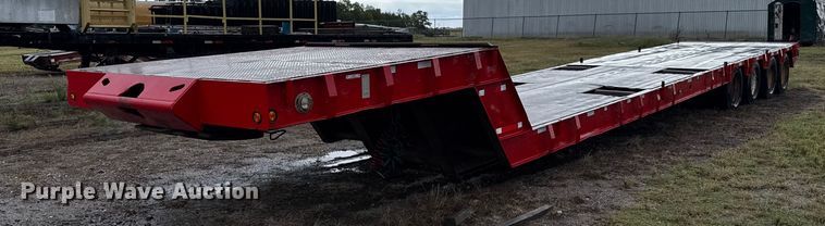 2007 Neville Built drop deck oilfield trailer - ER2457