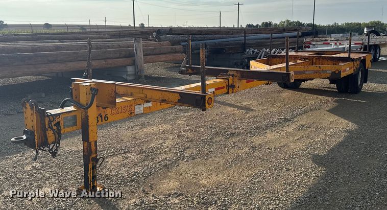 2011 CZ Engineering, Inc. CZ15KP pole trailer - ER2472