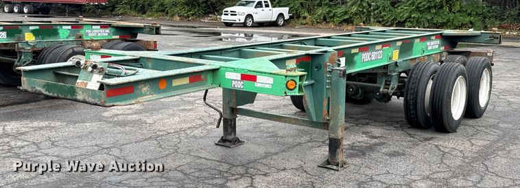 2002 Chassis King container trailer - EV1875