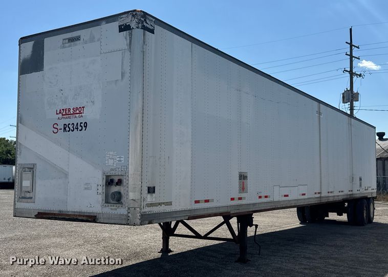 2002 Manac dry van trailer - EV1886